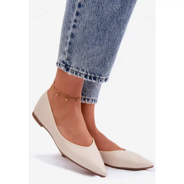  Dámské baleríny BOTO 1740 BEIGE 
