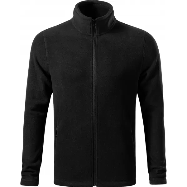  Pánská micro fleece mikina MALFINI FACTOR 852 ČERNÁ 