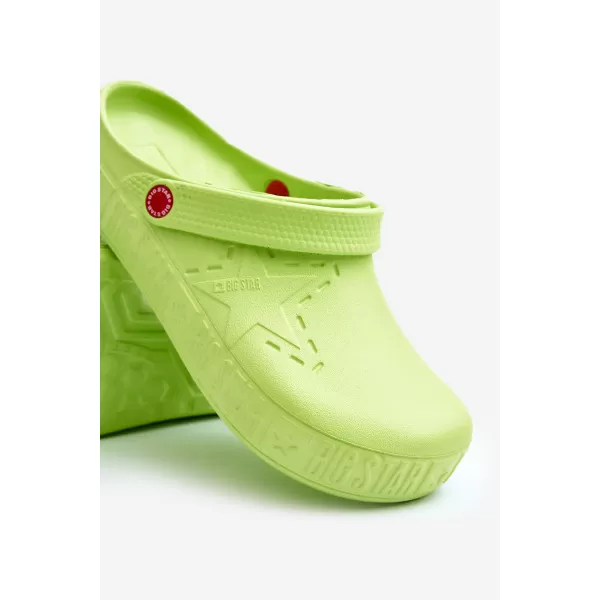  Pánské nazouváky BIG STAR SHOES II175005 GREEN 