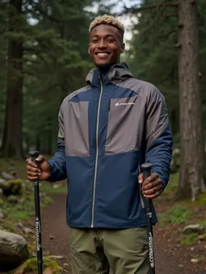 Pánská outdoorová bunda ALPINE PRO TEMUN MOONLIT OCEAN