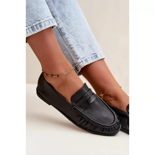  Dámské mokasíny BOTO 9882 BLACK 