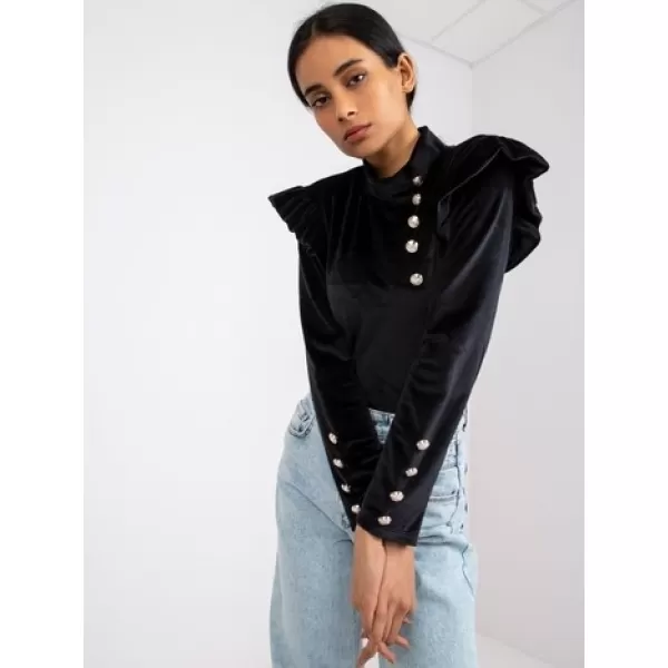  Dámská halenka ITALY MODA DHJ-BZ-6533A.44P NOIRE 