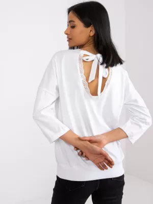 Dámská halenka RUE PARIS RV-BZ-7550.58 WHITE