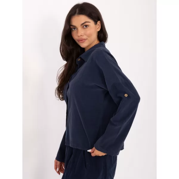  Dámská košile ITALY MODA IT-KS-22390.81 DARK BLUE 
