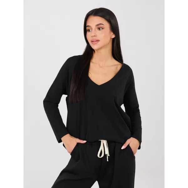  Dámské triko RUE PARIS RV-BZ-A1092.47 BLACK 