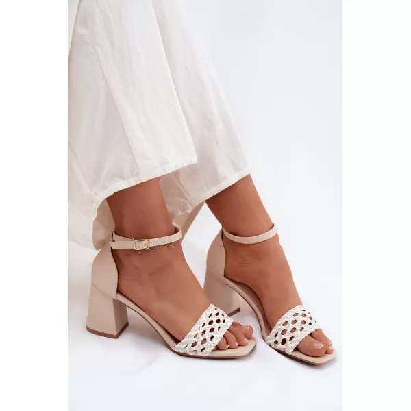  Dámské sandály BOTO 5523 BEIGE 