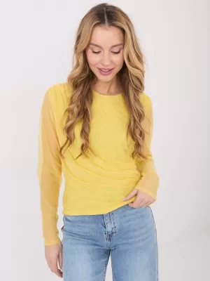 Dámská halenka ITALY MODA IT-BZ-21915.58 YELLOW