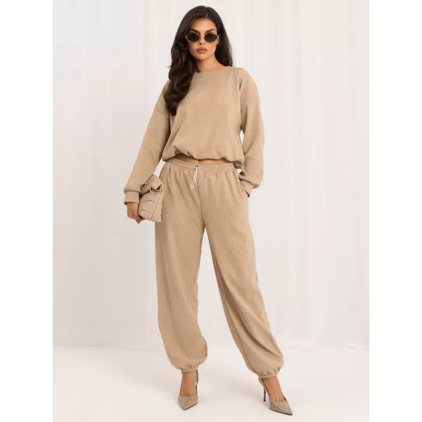  Dámský komplet ITALY MODA MI-KMPL-4381.83 BEIGE 