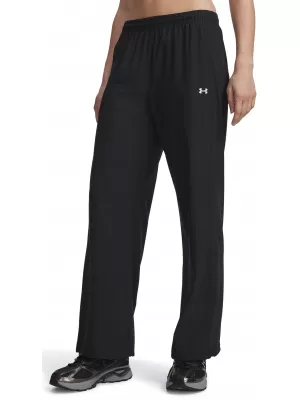 Dámské sportovní kalhoty UNDER ARMOUR RIVAL WOVEN PANT 6013564-001 ČERNÁ