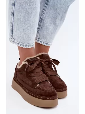 Dámské boty BIG STAR SHOES UU274188 BROWN/BEIGE SHADOWS