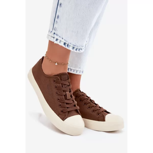  Dámské tenisky BIG STAR SHOES TT274123 BROWN/BEIGE 