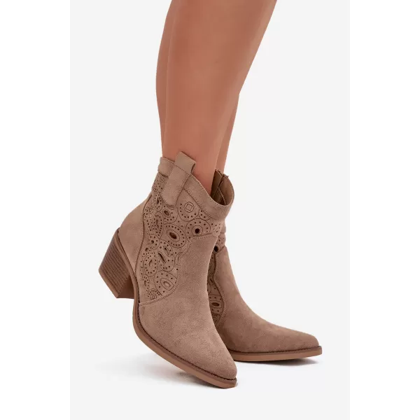  Dámské boty BOTO 25BT02-9452 FANGO/BEIGE 