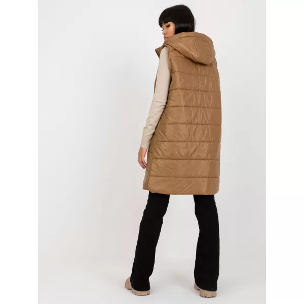  Dámská vesta OCH BELLA TW-KZ-BI-82019.09 LIGHT BROWN 