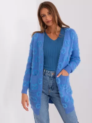 Dámský svetr WOOL FASHION ITALIA AT-SW-234502.38X BLUE
