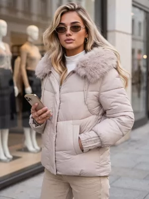 Dámská bunda DSTREET1 KHAKI