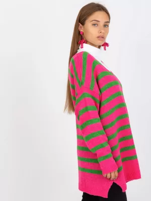 Dámský svetr OCH BELLA TW-SW-BI-M59.25 PINK