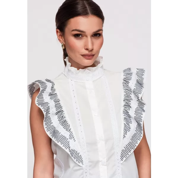  Dámská košile LARICA OW-SH-E0002 WHITE 