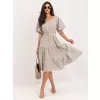 Dámské šaty ITALY MODA MO-SK-8849.78 BEIGE