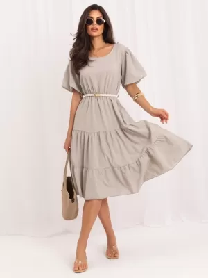 Dámské šaty ITALY MODA MO-SK-8849.78 BEIGE