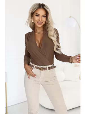 Dámské body NUMOCO 375-11 MOCCA HNĚDÁ