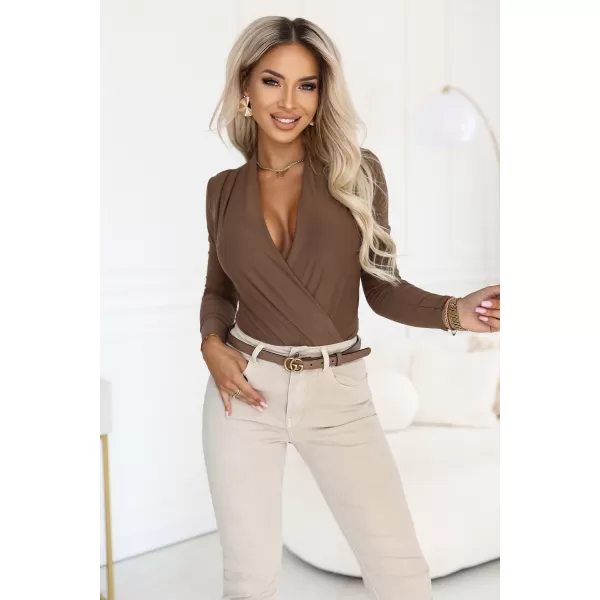  Dámské body NUMOCO 375-11 MOCCA HNĚDÁ 