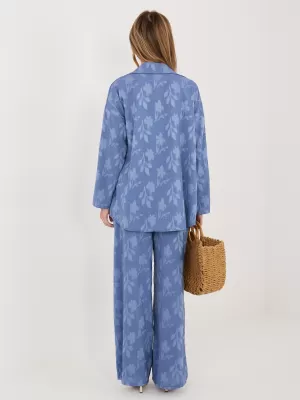 Dámský komplet RUE PARIS IT-KMPL-10127.60 BLUE