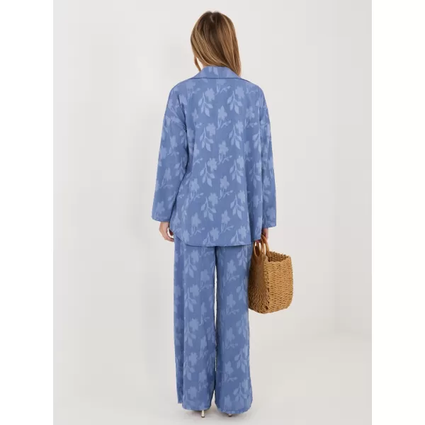  Dámský komplet RUE PARIS IT-KMPL-10127.60 BLUE 