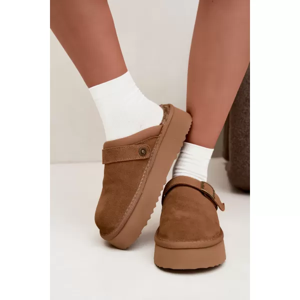  Dámské sněhule BIG STAR SHOES UU274696 CAMEL 