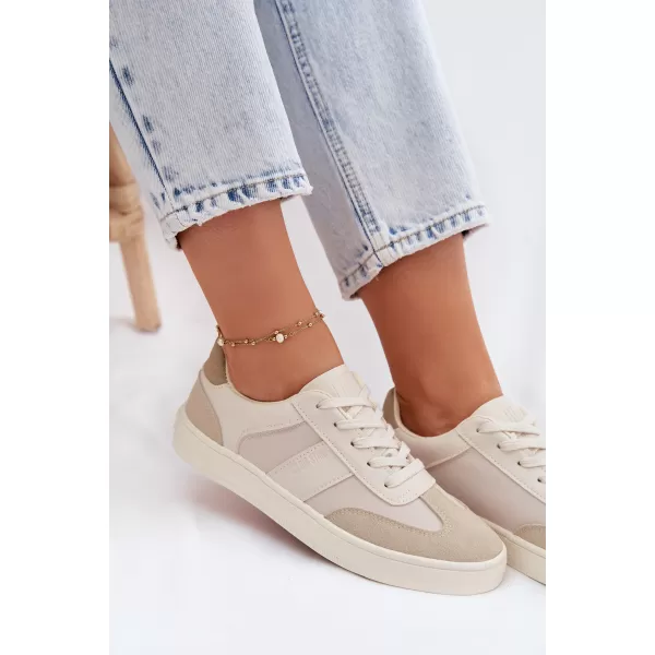  Dámské tenisky BIG STAR SHOES TT274768 BEIGE 