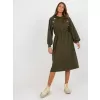 Dámské šaty RELEVANCE RV-SK-8336.12P KHAKI