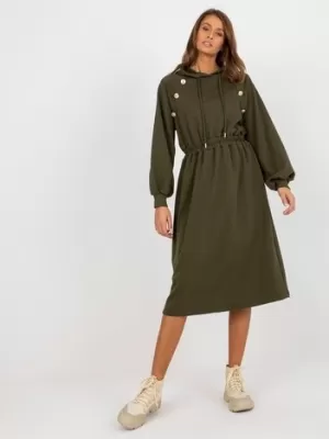 Dámské šaty RELEVANCE RV-SK-8336.12P KHAKI