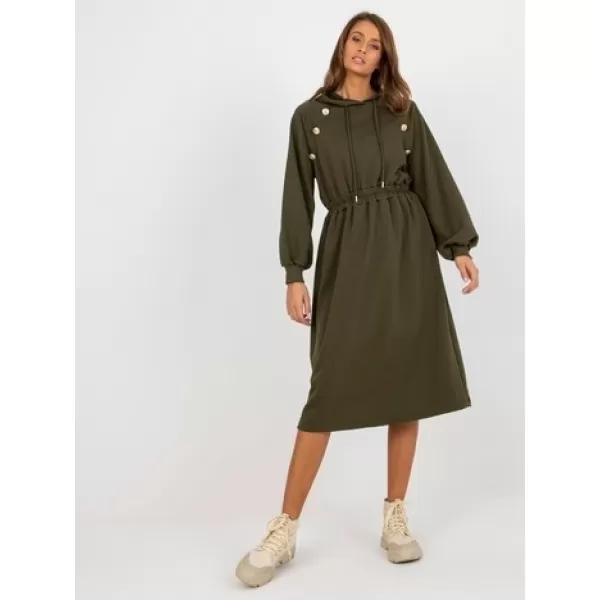  Dámské šaty RELEVANCE RV-SK-8336.12P KHAKI 