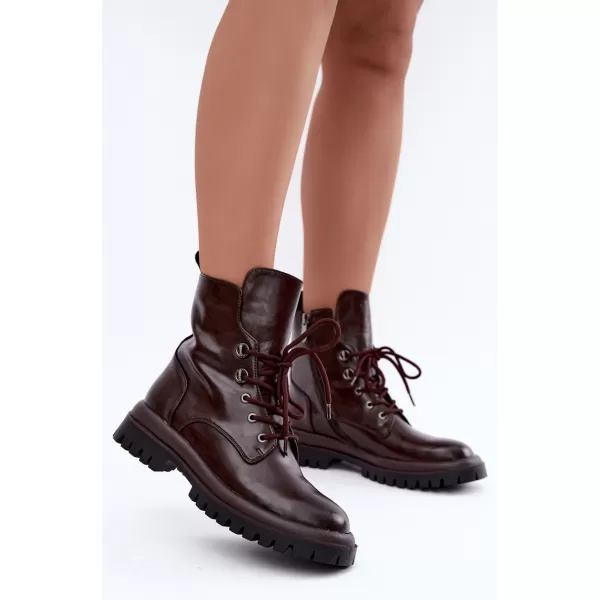  Dámské boty BOTO 26BT24-381 BURGUNDY 