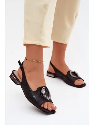 Dámské sandály S.BARSKI KV61-6024 BLACK