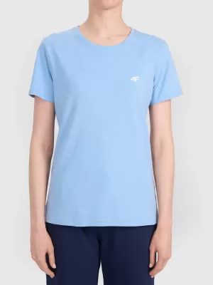 Dámské triko 4F 4FWMM00TTSHF3308 DENIM