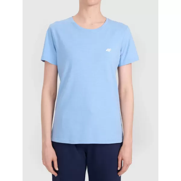  Dámské triko 4F 4FWMM00TTSHF3308 DENIM 