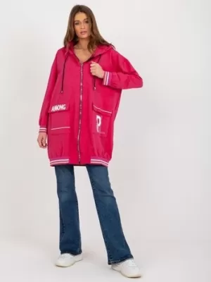 Dámská mikina RELEVANCE RV-BL-8149.91P FUCHSIA