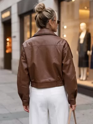 Dámská bunda DSTREET KARAMELOVÁ