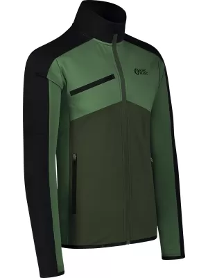 Pánská powerfleece mikina NORDBLANC CUSP NBSFM8334 ZELENÁ