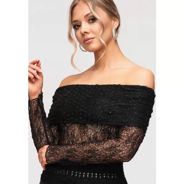  Dámská blůza LARICA OW-TS-E0038 BLACK 