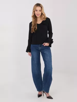 Dámská halenka ITALY MODA IT-BZ-22139.55 BLACK