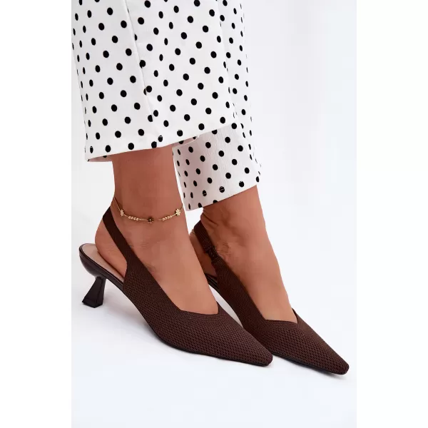  Dámské sandály BOTO YT-99 BROWN 