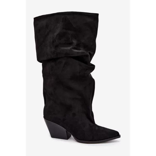 Dámské kozačky BOTO 2580A-1 BLACK 