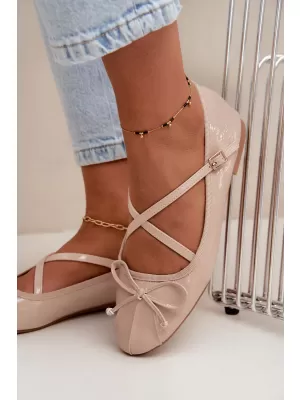 Dámské baleríny BOTO 6625-1 BEIGE