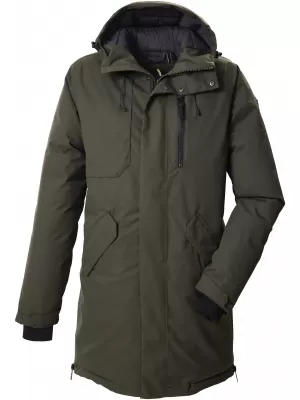 Pánská parka KILLTEC GW 65 ZELENÁ