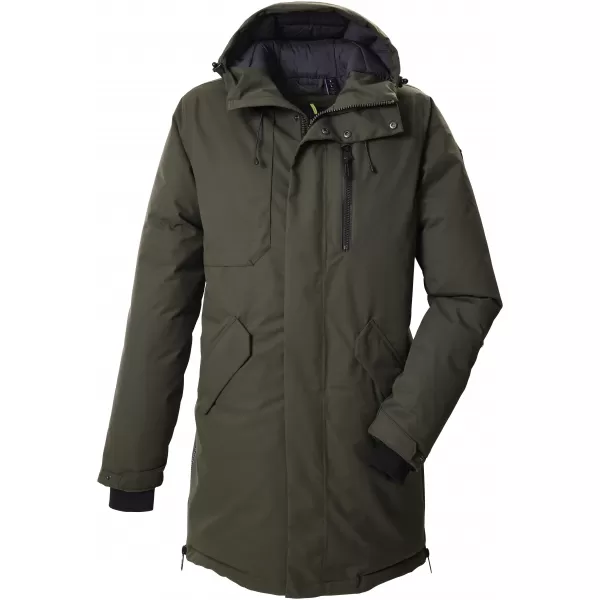  Pánská parka KILLTEC GW 65 ZELENÁ 