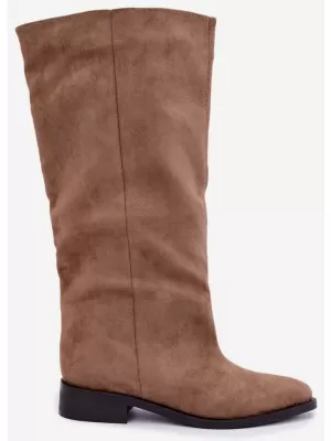 Dámské kozačky BOTO 3471 BEIGE