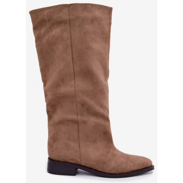  Dámské kozačky BOTO 3471 BEIGE 