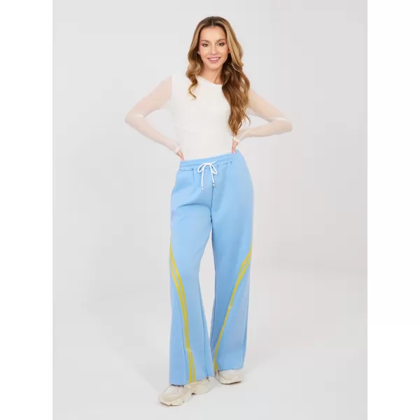 Dámské tepláky RUE PARIS IT-DR-22168.66 LIGHT BLUE 
