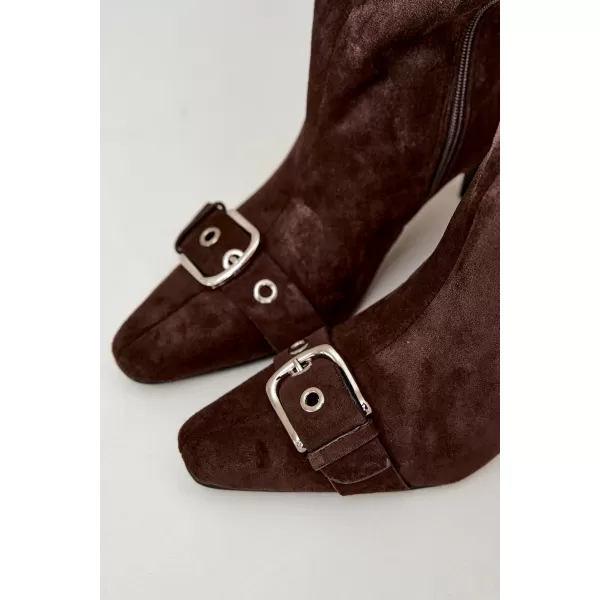  Dámské kozačky BOTO C-407 CHOCOLATE 